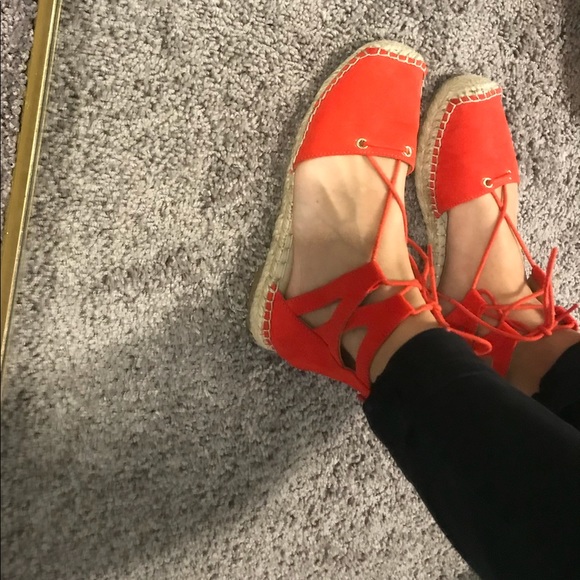 Espadrilles sandals! Blood orange - Picture 2 of 7